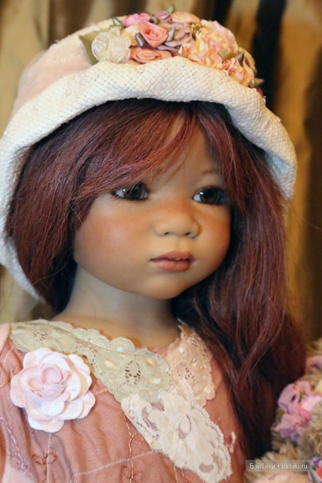 Мои новые девочки Анна Лу,Натити,Инари в новом образе... Куклы от Annette Himstedt