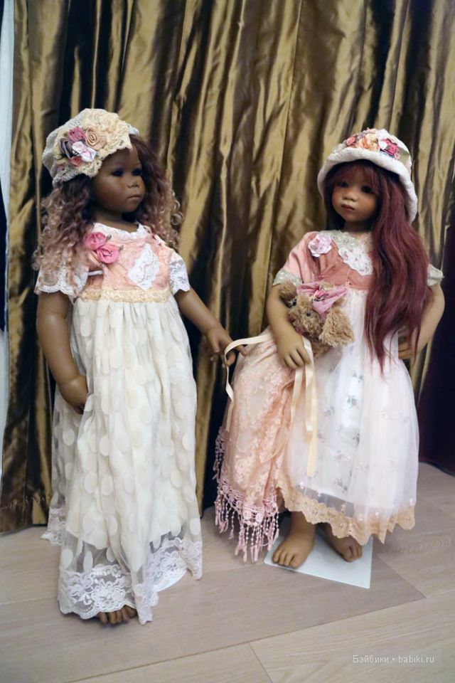 Мои новые девочки Анна Лу,Натити,Инари в новом образе... Куклы от Annette Himstedt