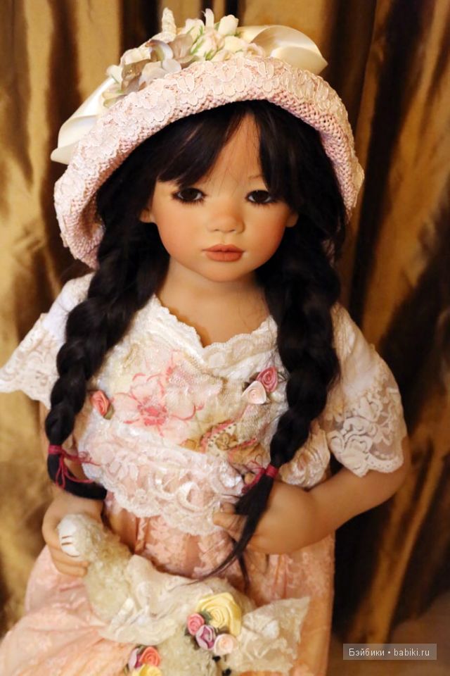 Мои новые девочки Анна Лу,Натити,Инари в новом образе... Куклы от Annette Himstedt