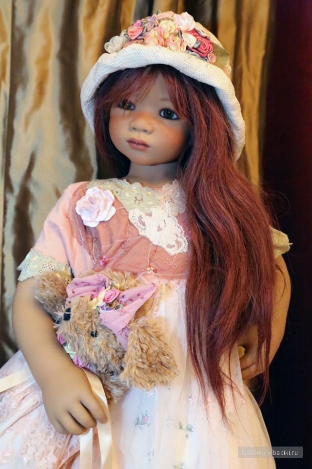 Мои новые девочки Анна Лу,Натити,Инари в новом образе... Куклы от Annette Himstedt