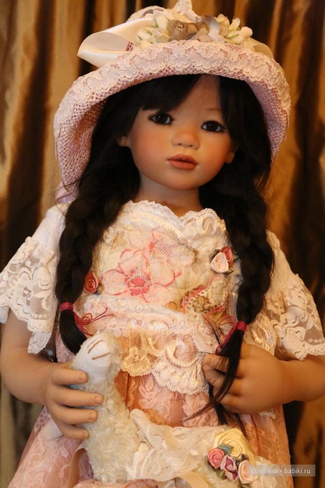 Мои новые девочки Анна Лу,Натити,Инари в новом образе... Куклы от Annette Himstedt