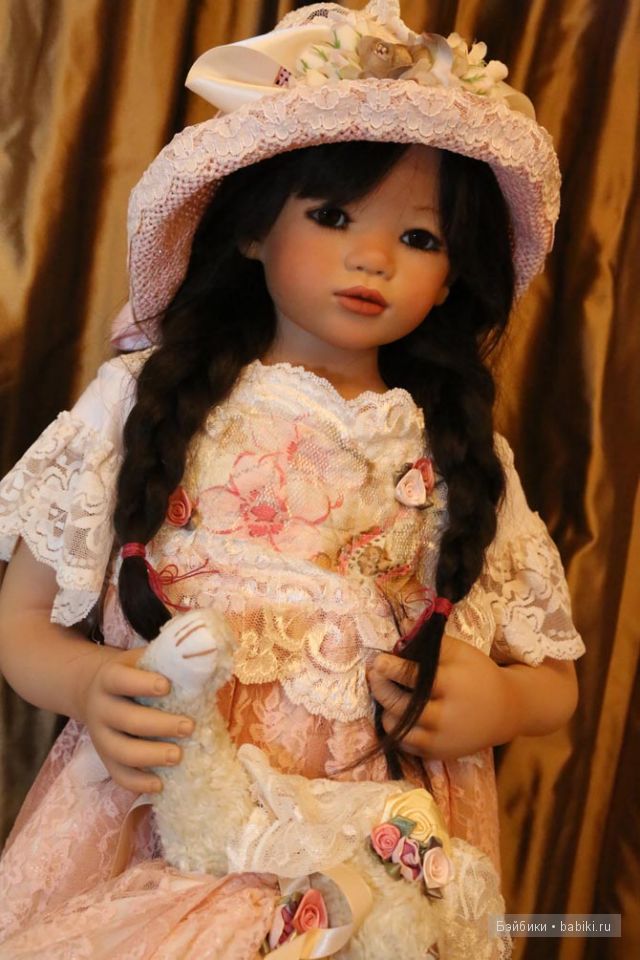 Мои новые девочки Анна Лу,Натити,Инари в новом образе... Куклы от Annette Himstedt