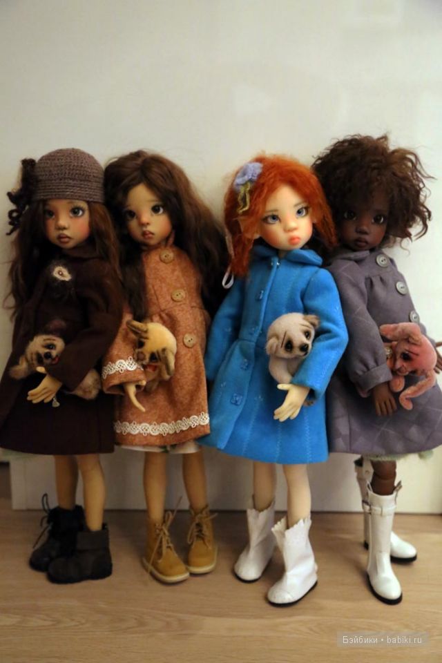 Наступила осень! Похолодало! Утепляемся! Куколки бжд от Кайе Вигс