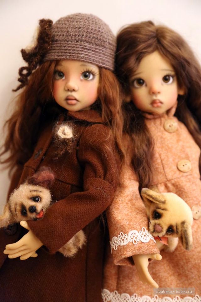 Наступила осень! Похолодало! Утепляемся! Куколки бжд от Кайе Вигс