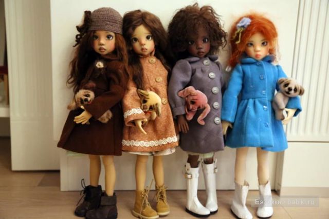 Наступила осень! Похолодало! Утепляемся! Куколки бжд от Кайе Вигс