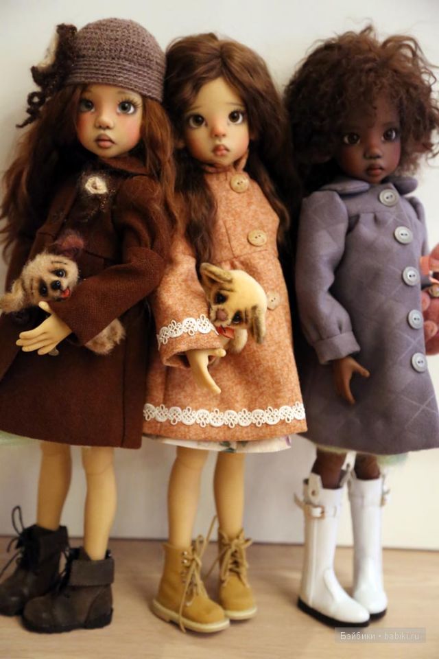 Наступила осень! Похолодало! Утепляемся! Куколки бжд от Кайе Вигс