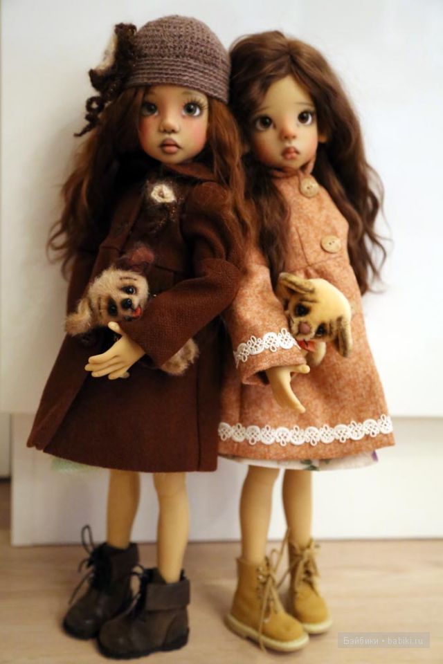 Наступила осень! Похолодало! Утепляемся! Куколки бжд от Кайе Вигс