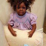 Коллекционная кукла Alise от Pauline Middleton! Маленькая шоколадка!
