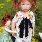 Коллекционная кукла Sontagsausflug от Zwergnasse