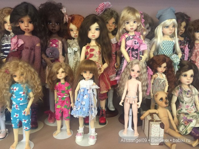 Моя коллекция бжд кукол от Кайе Вигс (фото 3)