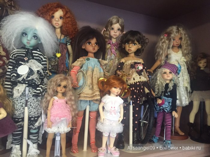 Моя коллекция бжд кукол от Кайе Вигс (фото 8)