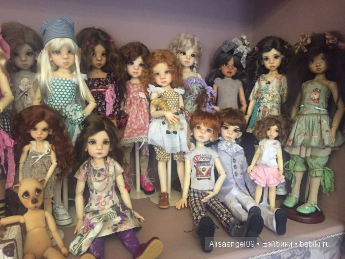 Моя коллекция бжд кукол от Кайе Вигс (фото 5)