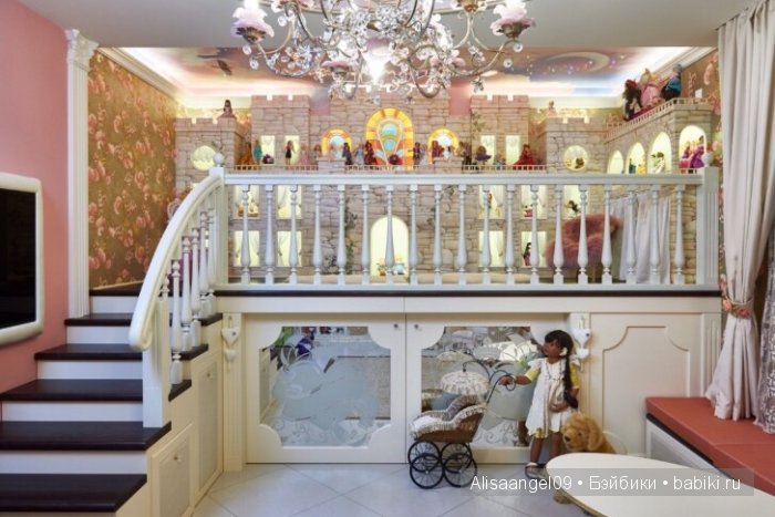 Игровая. Интересное решение хранения игрушек и конечно же кукол | Бэйбики Игровая. Интересное решение хранения игрушек и конечно же кукол (фото 5)