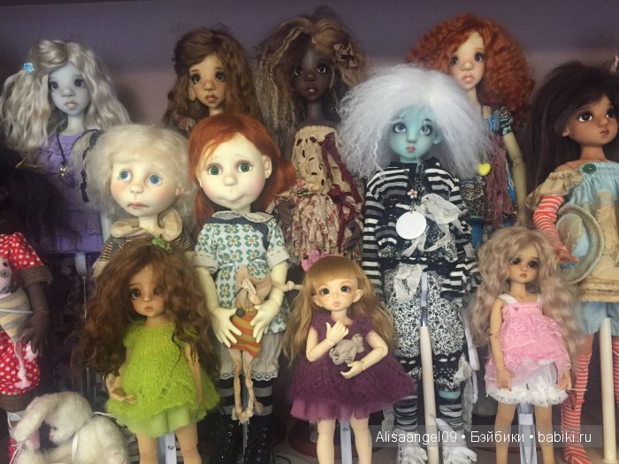 Моя коллекция бжд кукол от Кайе Вигс (фото 7)