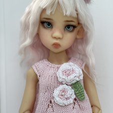 Одежда и качественный парик на куколку Кайе Виггс мсд