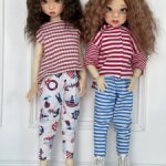 Два комплекта одежды для кукол мсд от Кайе виггс