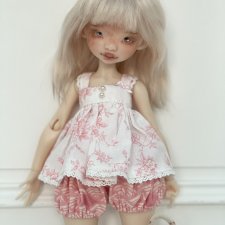 Одежда и 2 парика на куколку аппи от dustofdolls,снижение цены была 95 Одежда и 2 парика на куколку аппи от dustofdolls,снижение цены была 95
