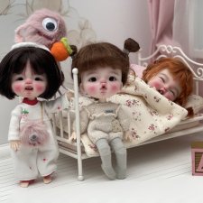 Три малышки обитсу вместе,ob11