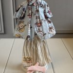 Платье с брюками на блайз