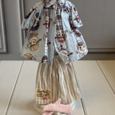 Платье с брюками на блайз