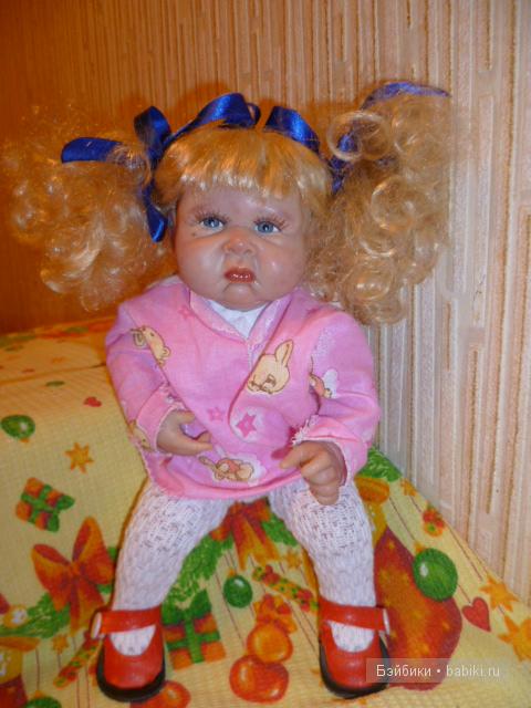 Вот как бывает или девочка Василина. Куколка Ирины Кондрашовой