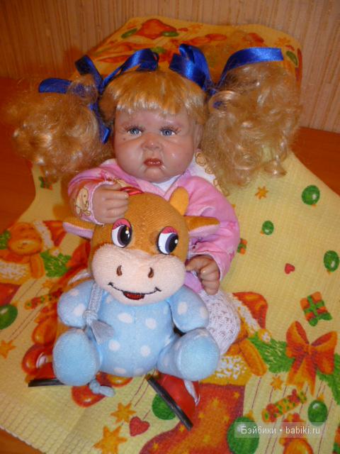 Вот как бывает или девочка Василина. Куколка Ирины Кондрашовой