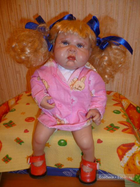 Вот как бывает или девочка Василина. Куколка Ирины Кондрашовой (фото 10)