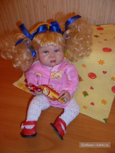 Вот как бывает или девочка Василина. Куколка Ирины Кондрашовой