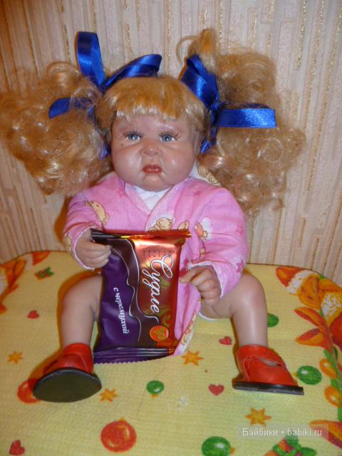 Вот как бывает или девочка Василина. Куколка Ирины Кондрашовой