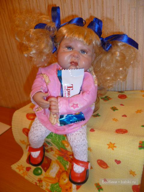 Вот как бывает или девочка Василина. Куколка Ирины Кондрашовой (фото 9)