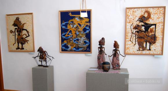 тростевые куклы индонезийского театра ВАЯНГ тростевые куклы индонезийского театра ВАЯНГ