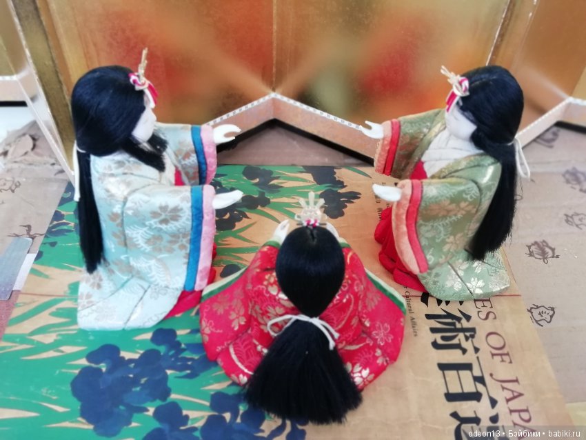 Японские куклы, кимекоми
