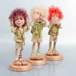 Куклы Оксаны Сальниковой не позволят вам грустить