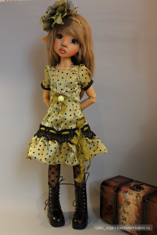 Винтажный костюмчик — Одежда и обувь для кукол BJD (БЖД): 1/3