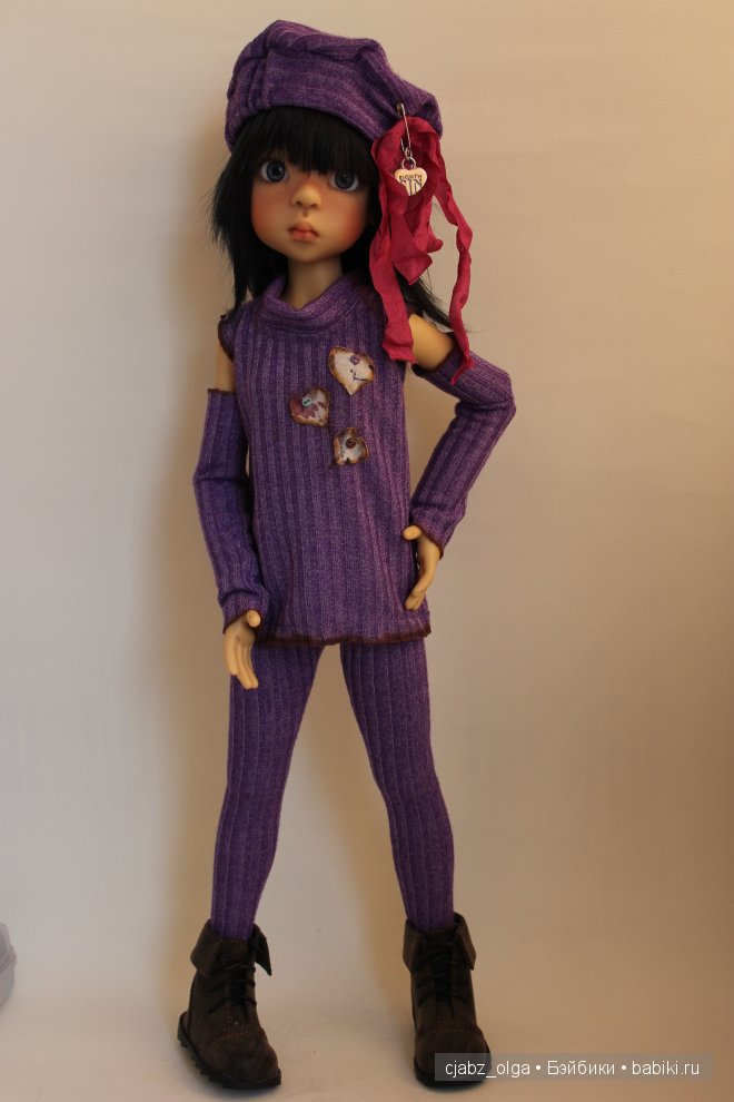 Трикотажные комплекты для кукол BJD МСД и моя новенькая Лайла от Kaye Wiggs (фото 4)