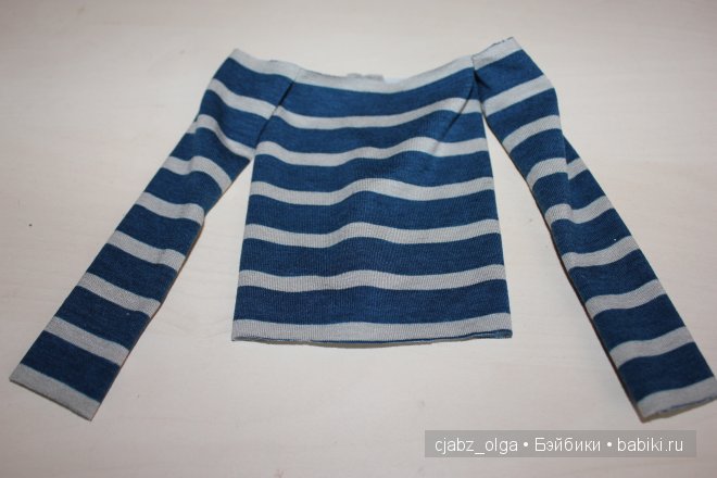 Как сшить топ с открытыми плечами для БЖД (фото 7)