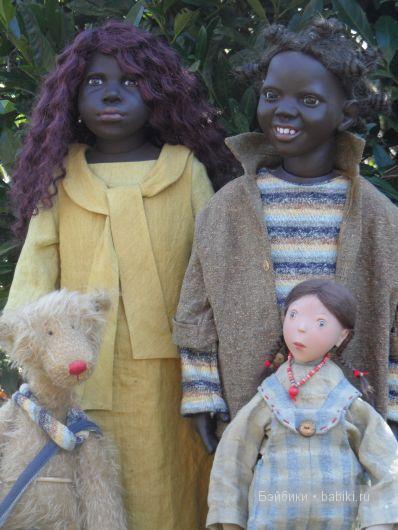 Zwergnase - брюнеточки и блондинки, азиатки и негритянки мальчишки Zwergnase. Коллекционные куклы (фото 5)
