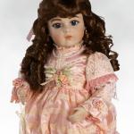 Новый репликант BRU - фарфоровая кукла Lillian Rose 20" от Леон Казимир Брю