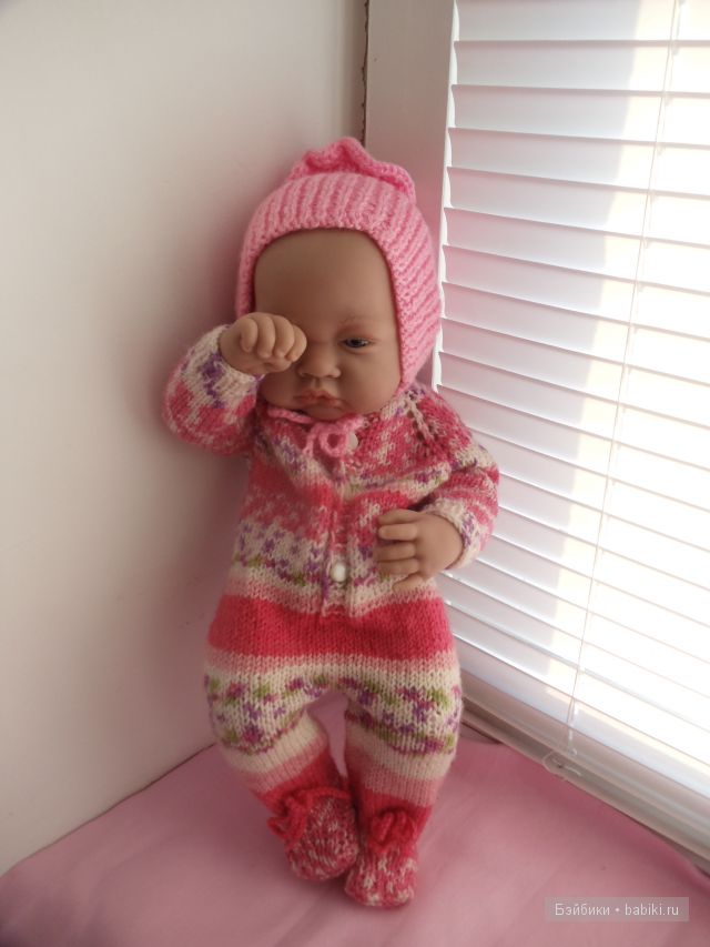 вязаная одежда для куклы, своими руками.