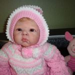 Вязаный костюмчик.