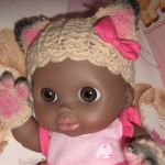 Berenguer негритёнок Lili в костюмчике Кошечка