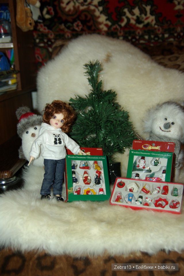 Куклы тоже любят Новый год (фото 3)