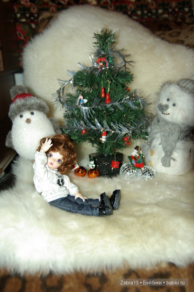 Куклы тоже любят Новый год (фото 6)