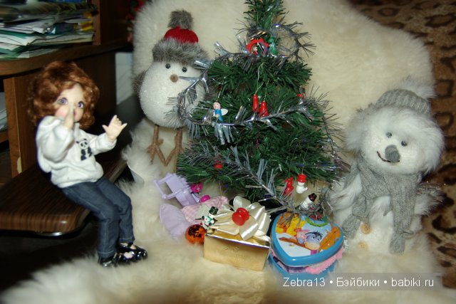 Куклы тоже любят Новый год (фото 8)