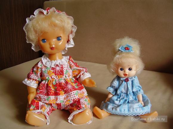 Аленка и Голубоглазка - куклы родом из детства