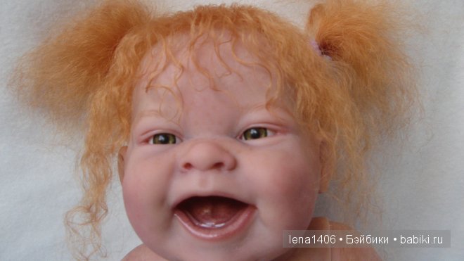 100% позитива-Лола(реборн из игровой куколки) (фото 10)