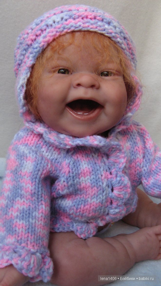 100% позитива-Лола(реборн из игровой куколки) (фото 7)