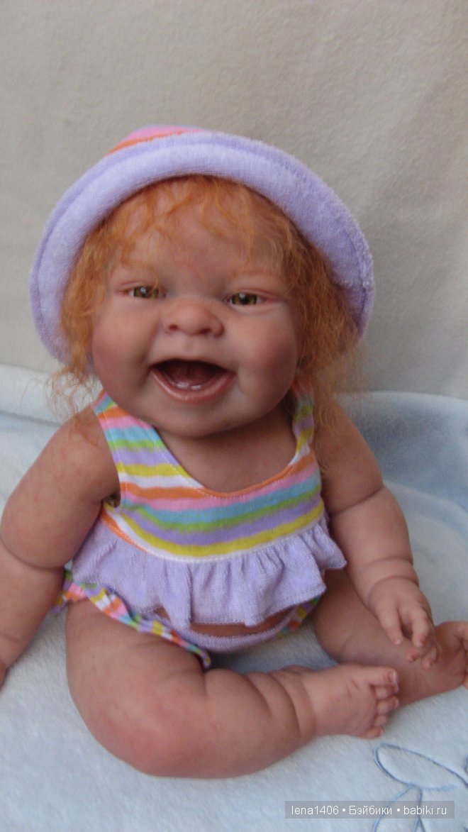 100% позитива-Лола(реборн из игровой куколки) (фото 6)