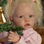 Рождественская девочка реборн