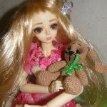 Моя романтичная девочка Вита.